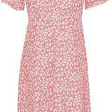 Women's Floral Summer Midi Dress | Puff Sleeve, Wrap Style