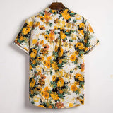 Men’s Floral Summer Shirt | Vintage, Short Sleeve