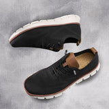 Black-White Ultra-Comfort Breathable Sneakers