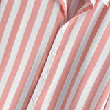 Men's Summer Striped Shirt | Checked, Long Sleeve