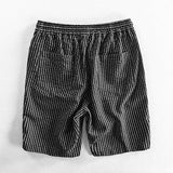 Men's Summer Shorts | Striped, Drawstring