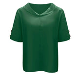 Women's Summer Tunic Top | Linen, V-Neck