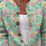 Foxfield — Women's Vintage Floral Cardigan
