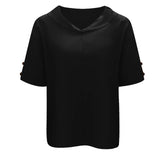 Women's Summer Tunic Top | Linen, V-Neck