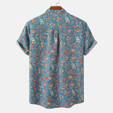 Men’s Floral Summer Shirt | Vintage, Short Sleeve