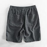 Men's Summer Shorts | Striped, Drawstring
