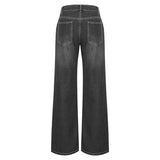 Women's Summer Jeans | Light Wash, Wide Leg