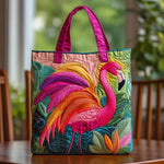 Flamenco Dress Handmade Quilted Tote Bag