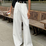 Zasha - Wide-leg pleated trousers