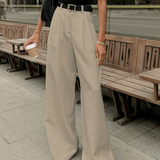 Zasha - Wide-leg pleated trousers