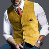 Tailored Men's Waistcoat | Classic Elegance, Versatile Style, Premium Fabric