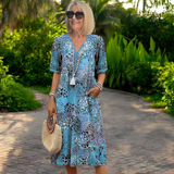 Iris | Elegant and Refreshing Women's Dress