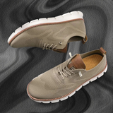 Khaki-White Ultra-Comfort Breathable Sneakers
