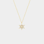 Amélie – Elegant Silver Necklace with Round Pendant