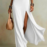 Lucia - Stylish Asymmetrical Maxi Dress