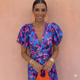 Alessia - Sophisticated Dress with Exquisite Print