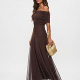 Carla | Graceful Long Dress with Luxurious Draping