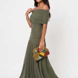 Carla | Graceful Long Dress with Luxurious Draping