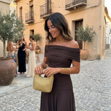 Carla | Graceful Long Dress with Luxurious Draping