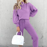 Leticiana- Cozy warm sweater and pants set