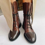Women's Vintage Heeled Boots, Luxurious Comfort | Warmth