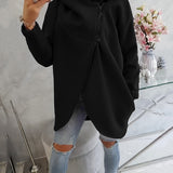 Brielle - Stylish oversized warm zipper hoodie jacket