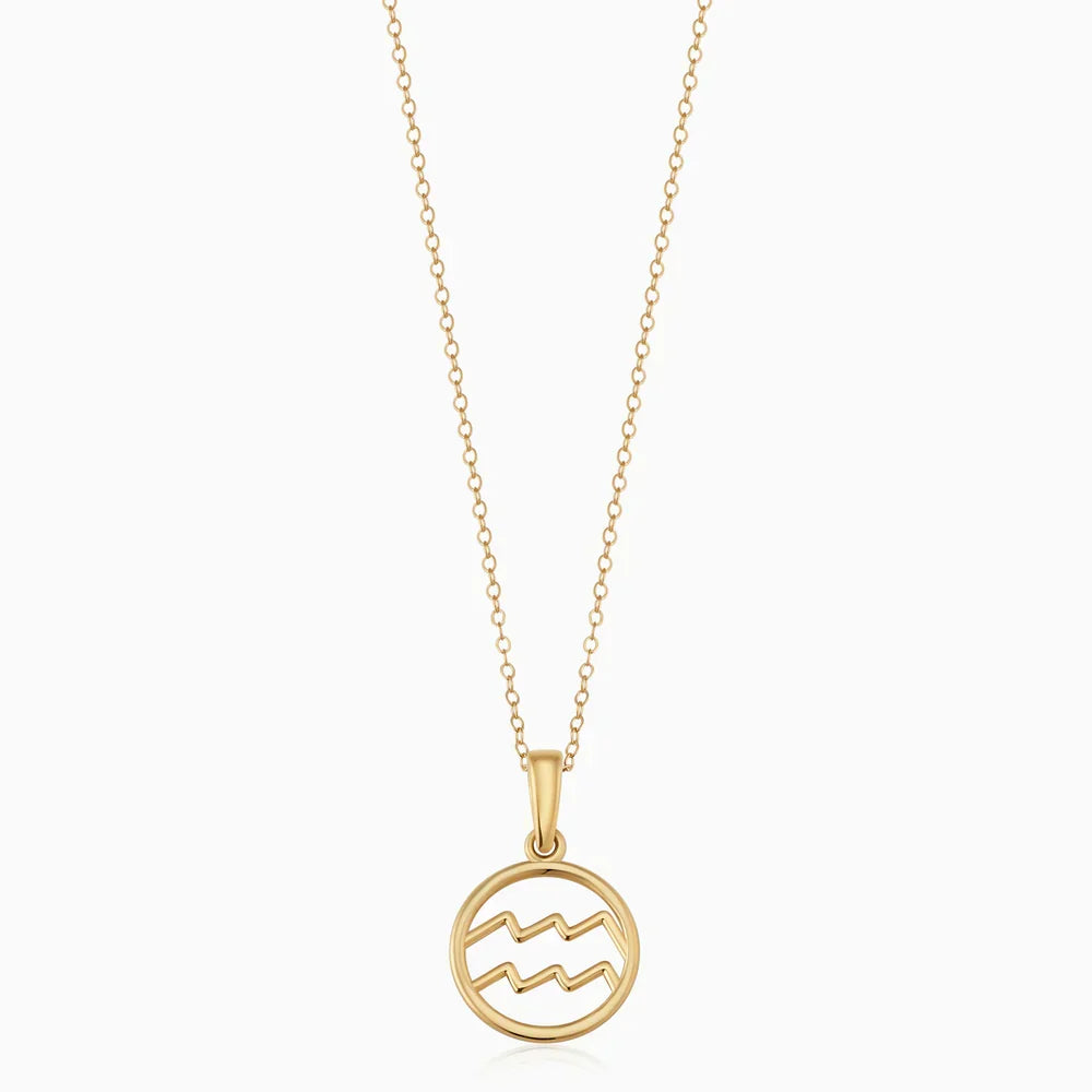 Astrological Sign Pendant Necklace