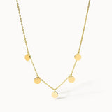 18K Gold Stylish Buddha Pendant Necklace