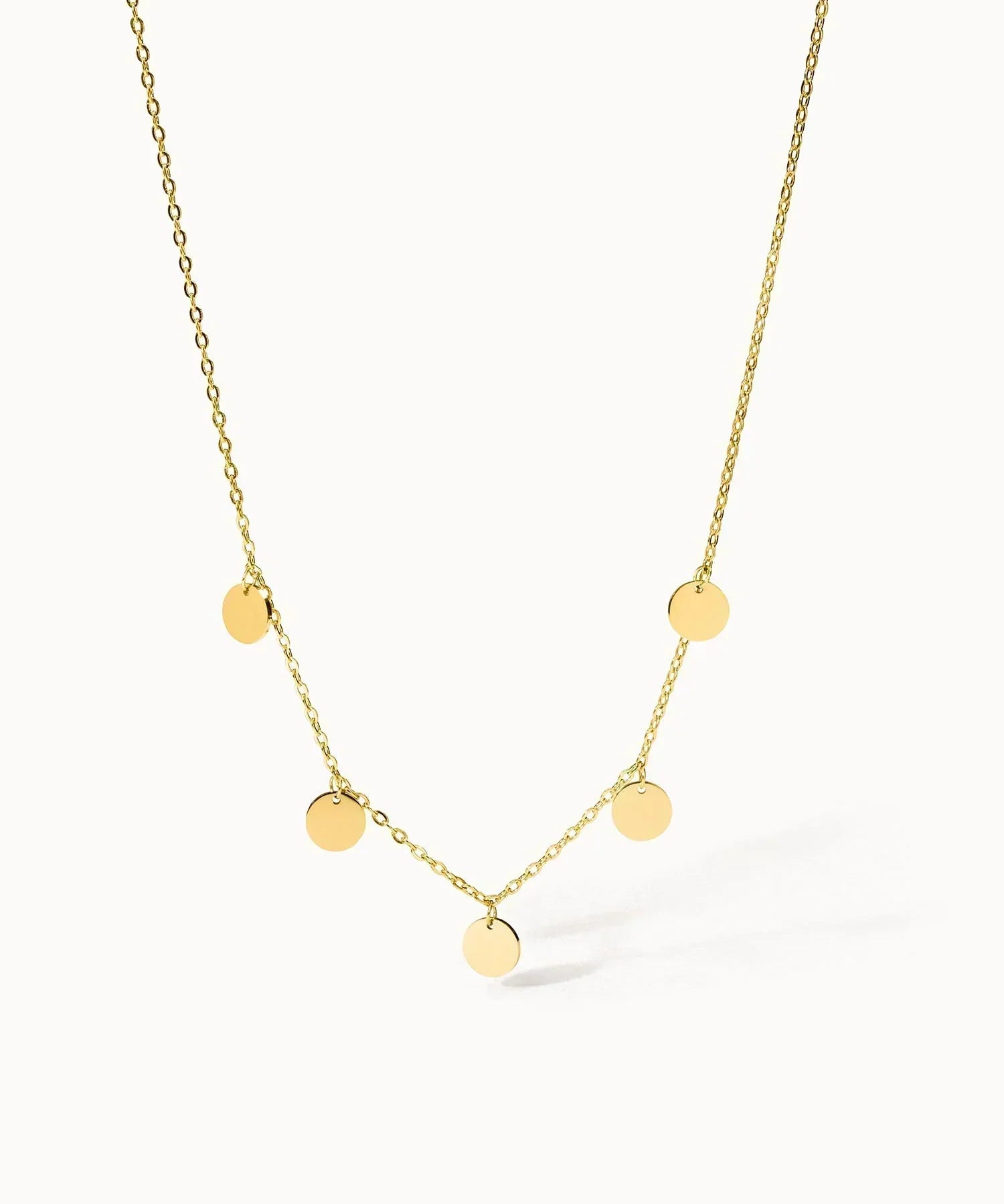 18K Gold Stylish Buddha Pendant Necklace