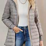 Jannah - Quilted jacket with cosy fleece lining