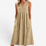 Suzaine™ Flared Midi Dress