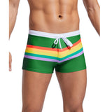 Varel | Colorful Rainbow Athletic Swimwear