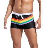 Varel | Colorful Rainbow Athletic Swimwear