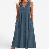 Suzaine™ A-Line Midi Dress