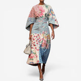 Zaquia™ Floral Midi Dress