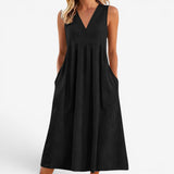 Suzaine™ A-Line Midi Dress