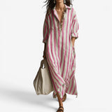 Celestia™ Long Maxi Shirt Dress