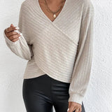 Nathalia - Chic V-Neck Knitted Sweater