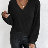 Nathalia - Chic V-Neck Knitted Sweater