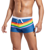 Varel | Colorful Rainbow Athletic Swimwear