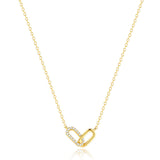 Karine – Elegant Silver Necklace Featuring a Petite Circular Pendant