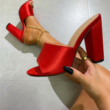 Women's Slip On High Heels | Heeled Sandals