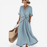 Giorgina™ Belted Wrap Dress