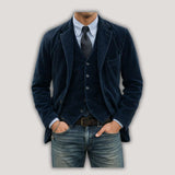 Tom | Corduroy Blazer and Waistcoat Set