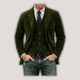 Tom | Corduroy Blazer and Waistcoat Set