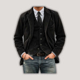 Tom | Corduroy Blazer and Waistcoat Set