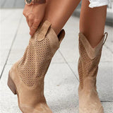 Molly's Chic White Cowboy Boots | Trendy, Durable, and Comfortable Footwear