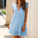 Giulia Summer Dress Featuring Built-In Shorts
