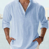 Vince | Lightweight Linen Shirt for Breathability