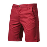 Men’s Chino Summer Shorts | Casual, Elastic Waist